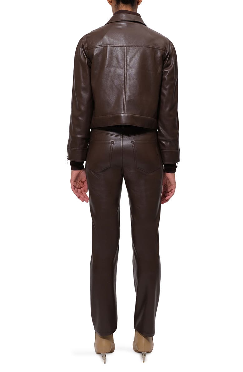 Becka Faux Leather Jacket image 1