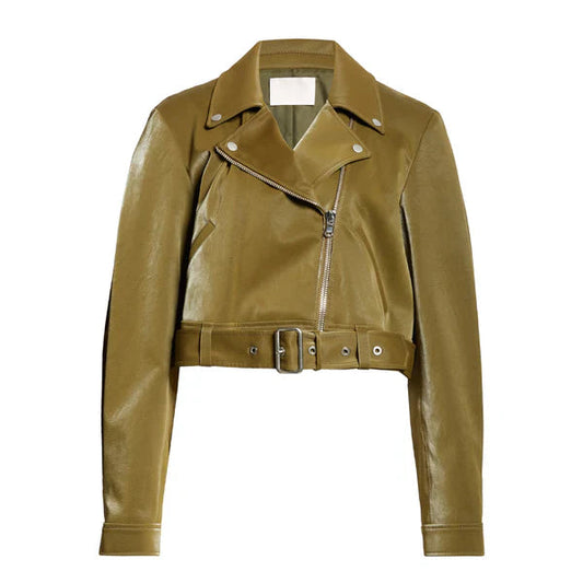 Women's Palo Belted Leather Jacket image 0