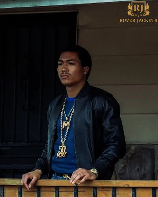 BMF Lil Meech Bomber Jacket image 0