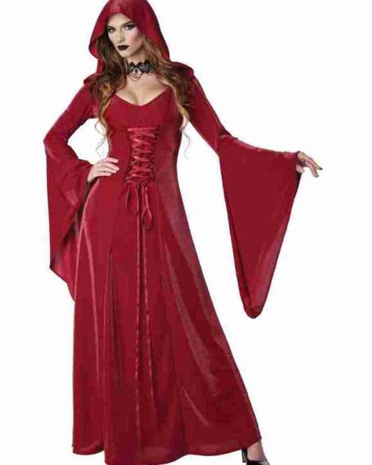 Women Crimson Robe Adult Women’s Costume image 0