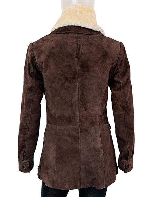 Yellowstone Kelly Reilly Wool Coat image 3