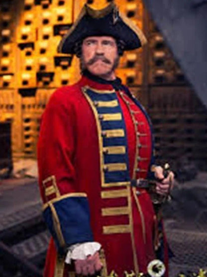 Arnold Schwarzenegger Iron Mask James Wool  Coat image 1