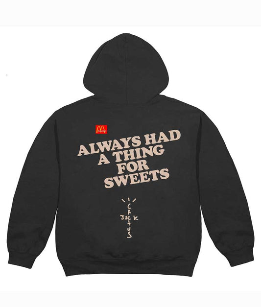 Travis Scott Mcdonalds Black Hoodie image 1