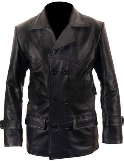 9th Doctor Christopher Eccleston Leather Jacket image 0