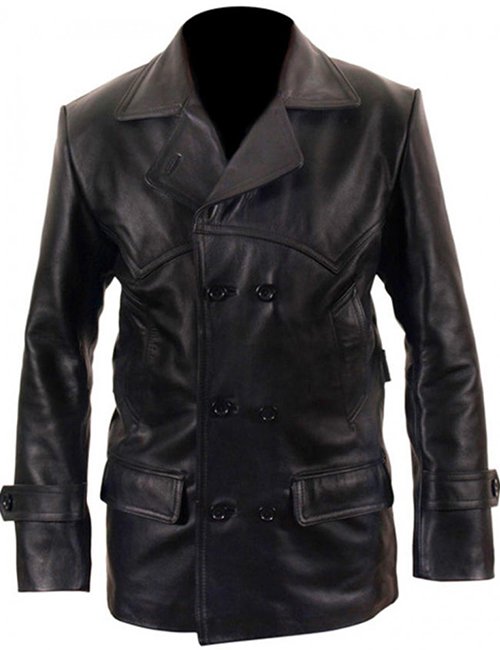 9th Doctor Christopher Eccleston Leather Jacket image 0