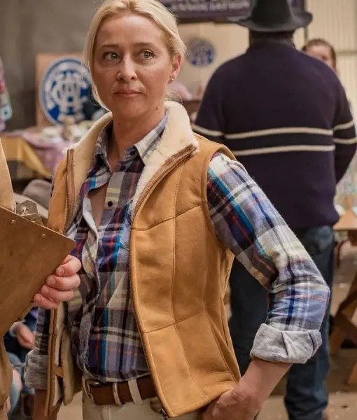 Asher Keddie Rams 2020 Angela Vest image 0