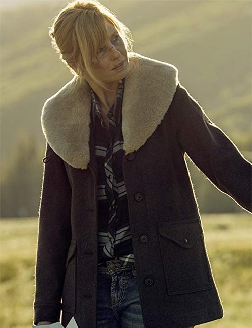 Yellowstone Kelly Reilly Wool Coat image 0