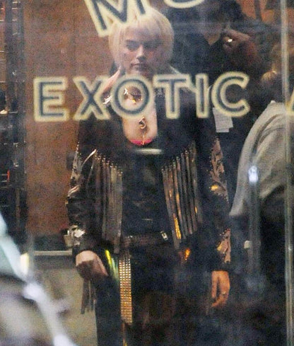 Birds of Prey Harley Quinn Fringe Jacket image 1