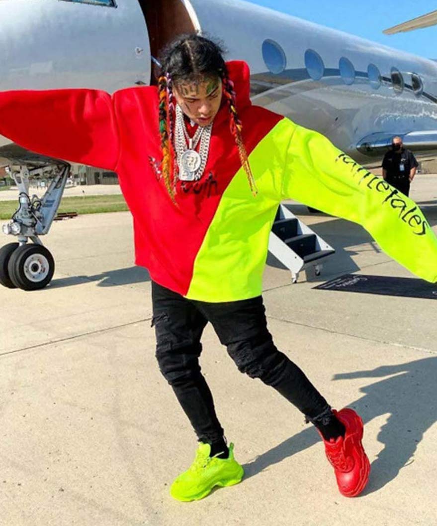 6ix9ine TUTU Tekashi Hoodie Jacket image 0