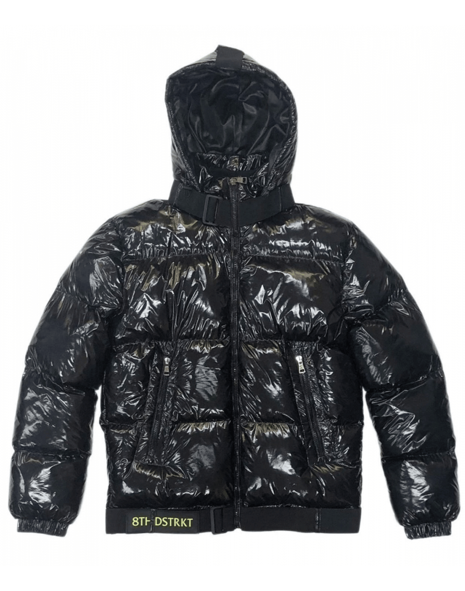 8th District Puffer Hoodie image 1