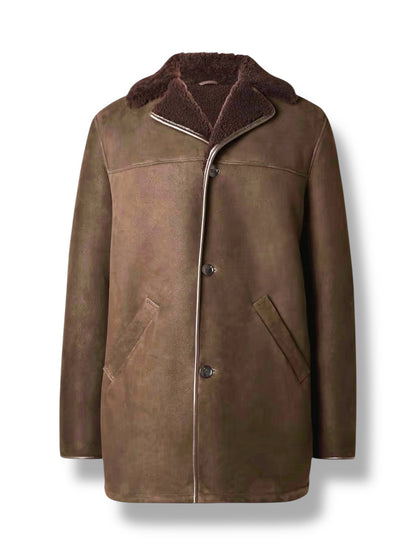 VELAR - The Shearling Overcoat.