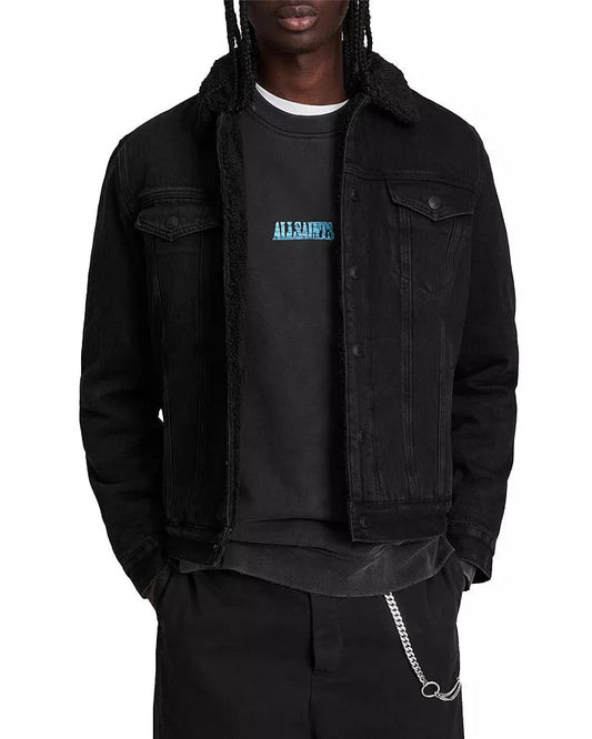 ALLSAINTS Alder Cotton Trucker Jacket image 0