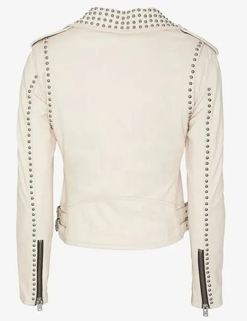 Ashley Benson Pretty Little Liars Studded Leather Jacket image 2