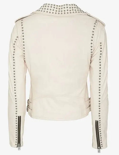 Ashley Benson Pretty Little Liars Studded Leather Jacket image 2