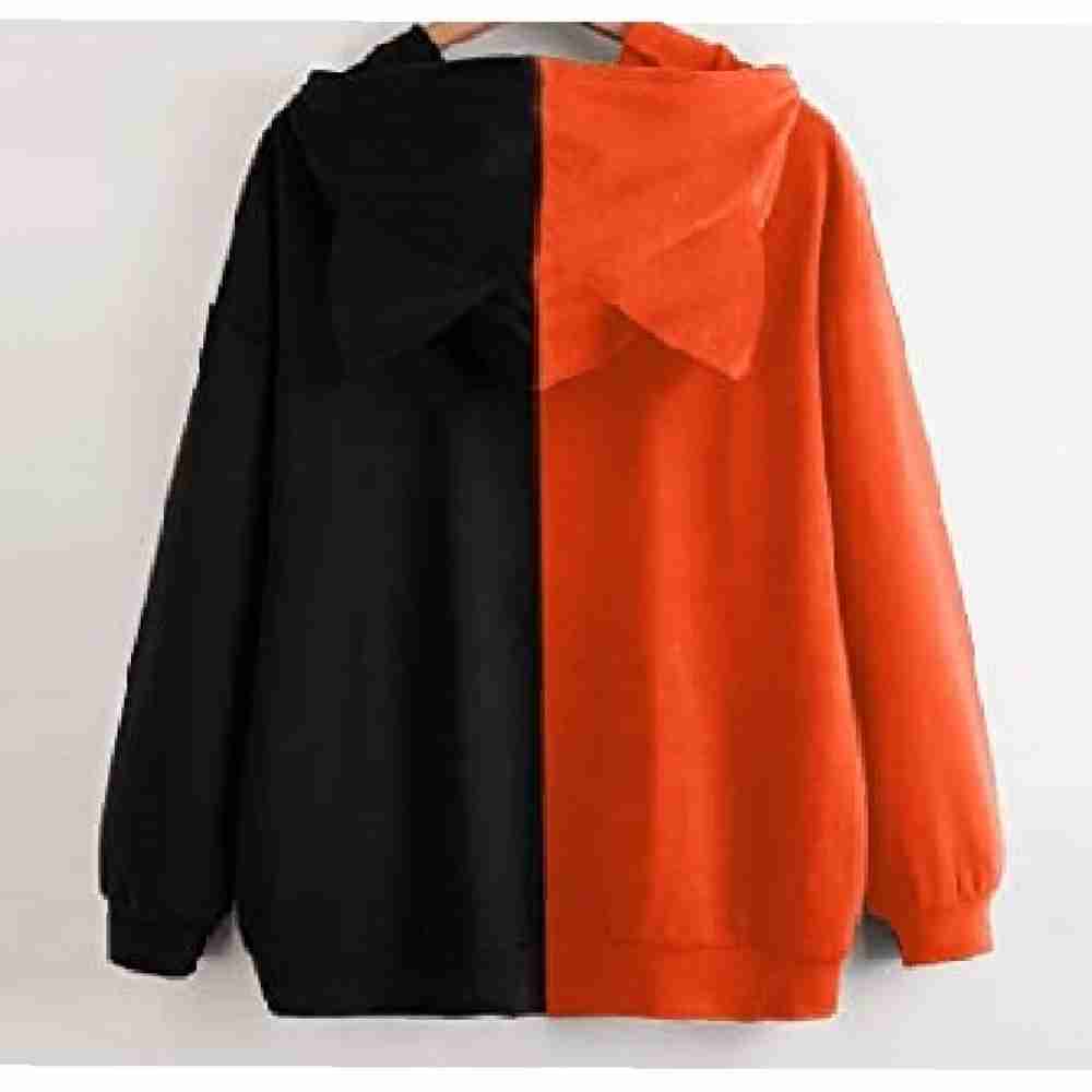 Womens Halloween Two-Tone Hoodie image 1