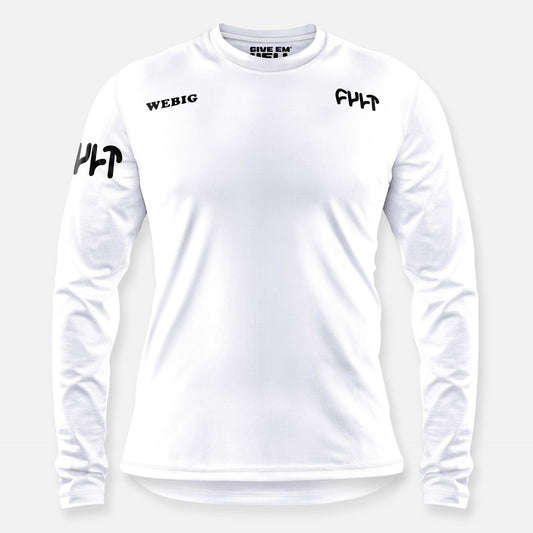 WEBIG X CULT RACE JERSEY WHITE image 0