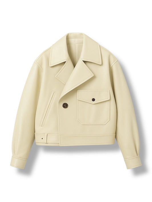 IVOREE – Oversized Biker Jacket Women