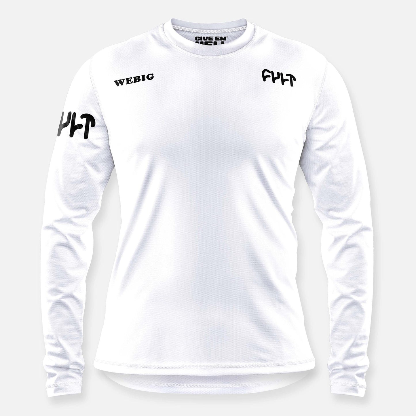 WEBIG X CULT RACE JERSEY WHITE - XL image