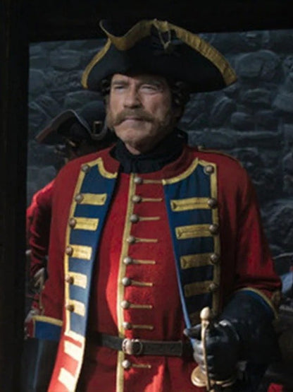 Arnold Schwarzenegger Iron Mask James Wool  Coat image 0