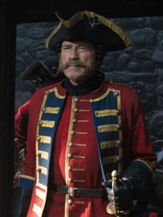 Arnold Schwarzenegger Iron Mask James Wool  Coat image 0