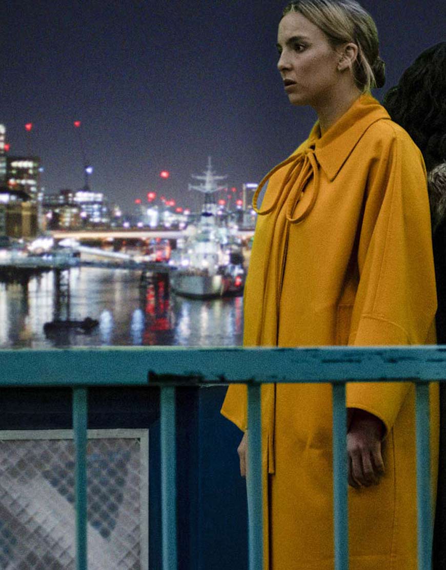 Villanelle Killing Eve Season 03 Yellow Coat image 4