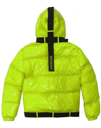 8th District Puffer Hoodie image 5