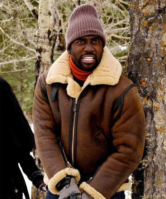 Wynonna Earp S04 Agent Dolls Shearling Jacket image 0