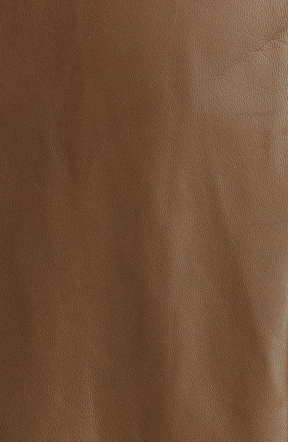 Belted Leather Trench Coat image 4