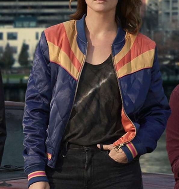 XO Kitty Hello Kitty Varsity Bomber Jacket image 1