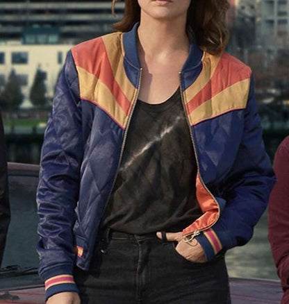 XO Kitty Hello Kitty Varsity Bomber Jacket image 1