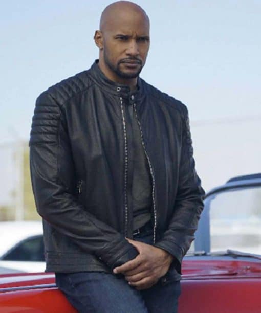 Alphonso Mackenzie Agents of Shield Leather Jacket image 0