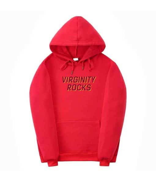 Virginity Rocks Pullover Hoodie image 2