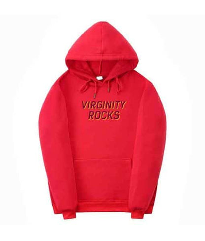 Virginity Rocks Pullover Hoodie image 2