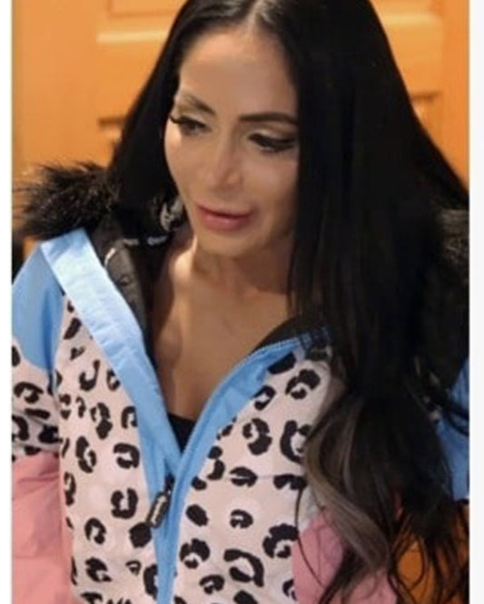 Angelina Pivarnick Jersey Shore Family Vacation S06 Pastel Ski Suit image 0