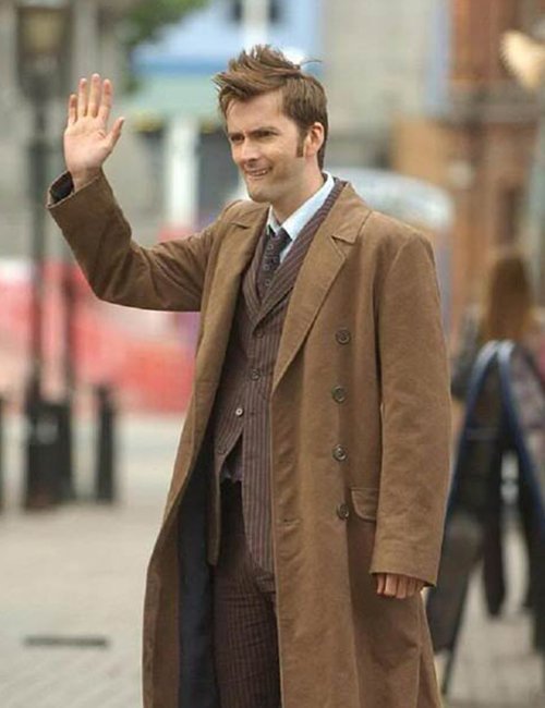 10th Doctor Who David Tennant Coat image 0