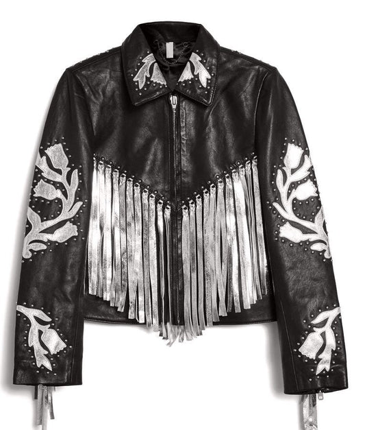 Birds of Prey Harley Quinn Fringe Jacket image 0