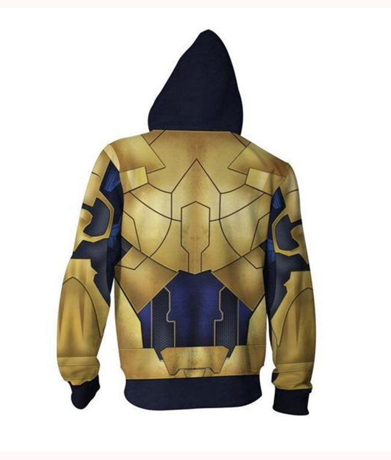 Avengers Endgame Thanos Hoodie (Free Thirt) image 2