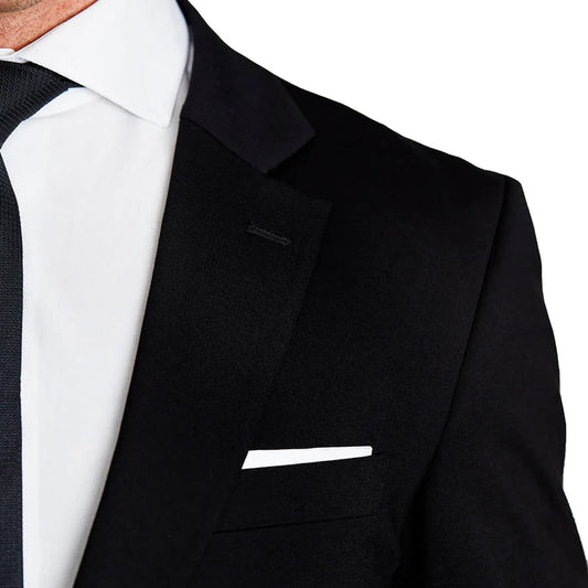 Athletic Fit Stretch Blazer - Black image 0