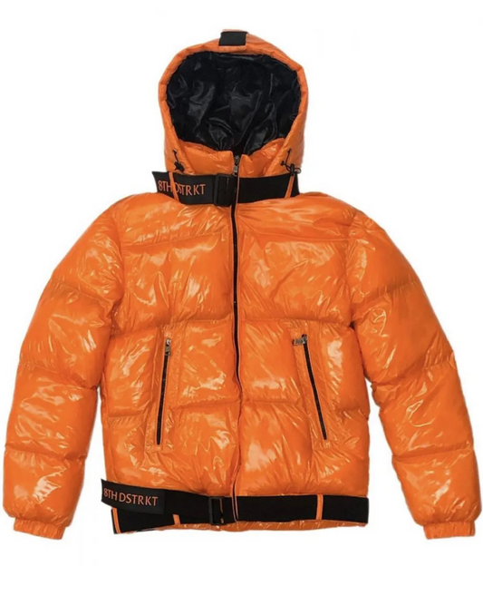 8th District Puffer Hoodie image 0