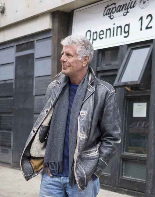 Anthony Bourdain Leather Jacket image 0