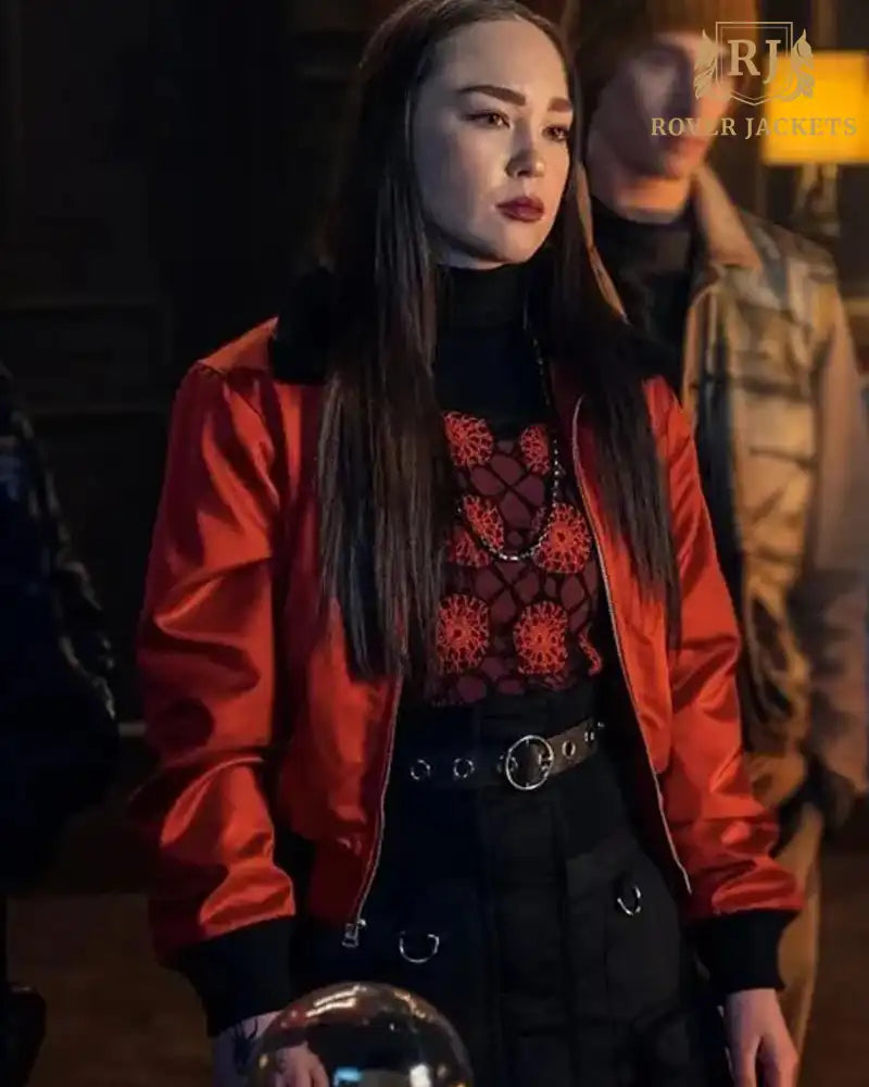 Wednesday Bianca Barclay Bomber Jacket image 0