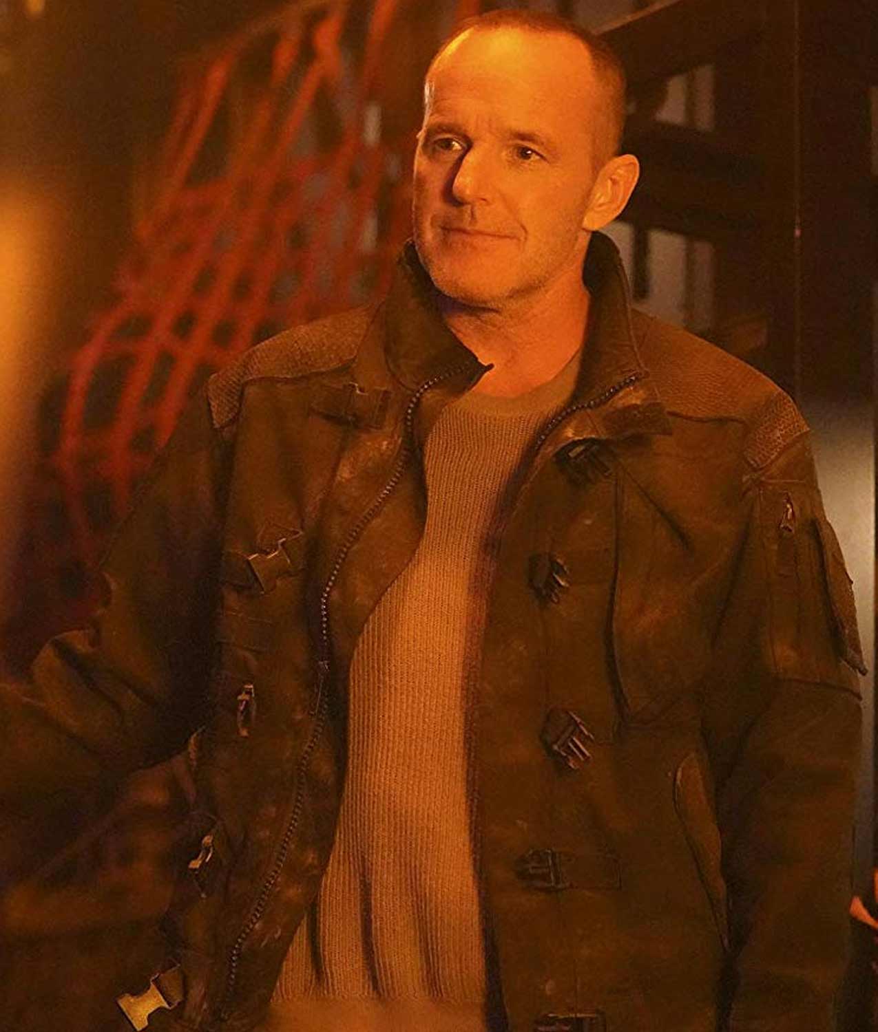 Agents of Shield Season 7 Clark Gregg Jacket image 0