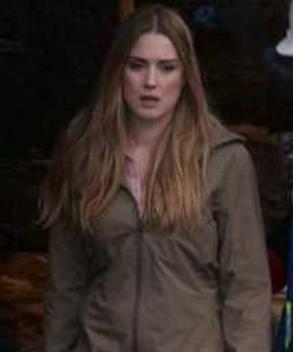 Virgin River S02 Melinda Monroe Beige Coat image 2