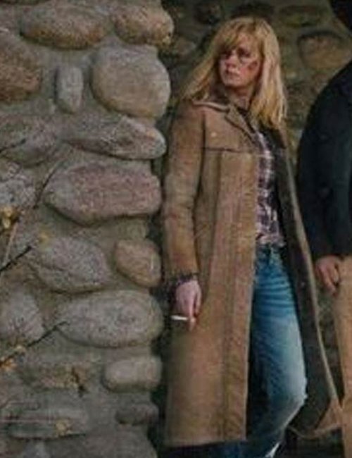 Yellowstone Beth Dutton Leather Coat image 0
