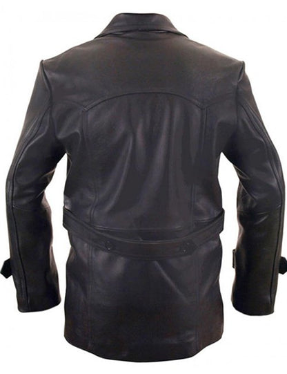 9th Doctor Christopher Eccleston Leather Jacket image 2
