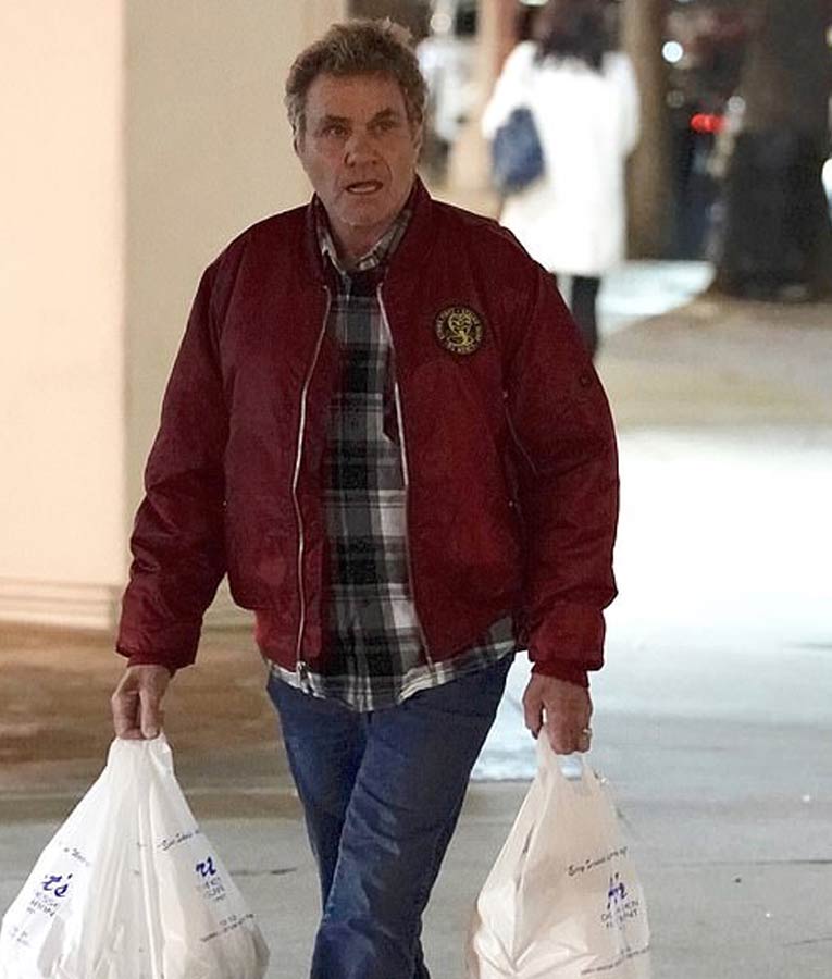 William Zabka Cobra Kai Satin Bomber Jacket image 0