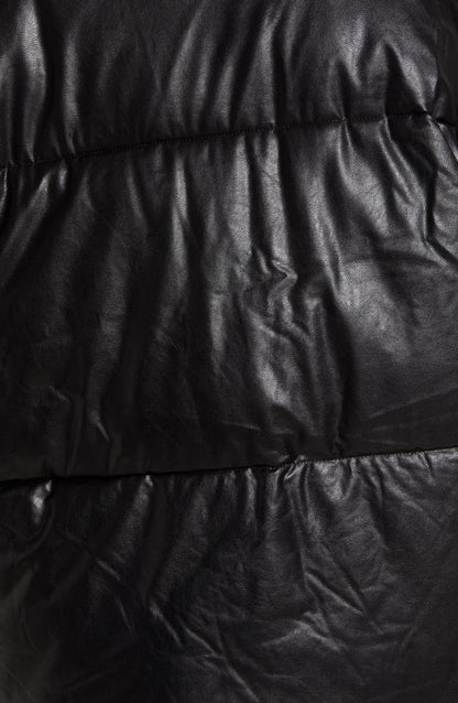 Vigoss Faux Leather Puffer Jacket image 2