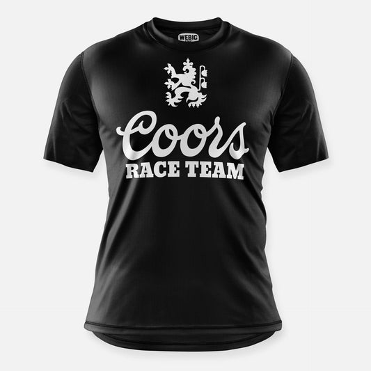 BANQUET BIKE JERSEY BLACK-WHITE image 0