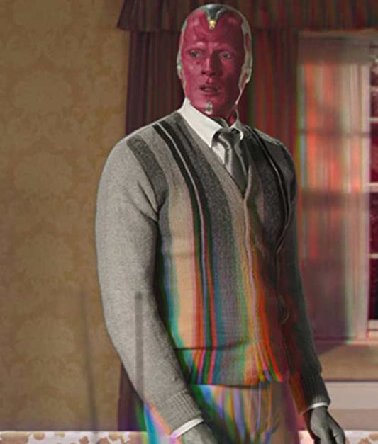 WandaVision Paul Bettany Wool Sweater image 0